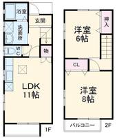 物件の間取り画像