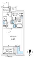 東京都江東区亀戸6(マンション)の賃貸物件の間取り