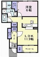 物件の間取り画像