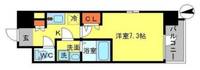 エスリード難波SOUTHの間取り