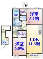物件の間取り画像