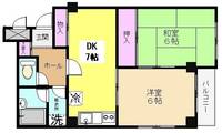 森脇マンションの間取り