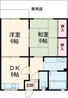 兵庫県西脇市上野(アパート)の賃貸物件の間取り