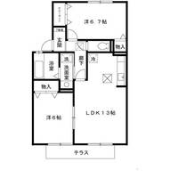 セジュールハピネス(南区) C棟の間取り