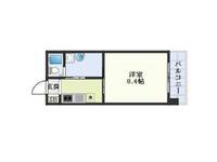 沖縄県中頭郡北谷町字北前(マンション)の賃貸物件の間取り