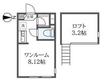 東京都板橋区中台1(アパート)の賃貸物件の間取り