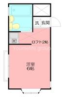 神奈川県茅ヶ崎市若松町(アパート)の賃貸物件の間取り