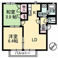 物件の間取り画像