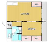 物件の間取り画像