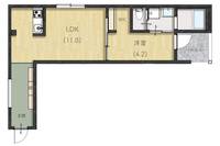 Lien小山の間取り