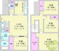物件の間取り画像
