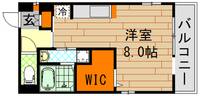 広島県広島市南区段原3(マンション)の賃貸物件の間取り