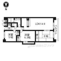 フレックス戸ノ内の間取り