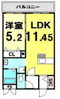 物件の間取り画像