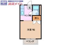 タウニィエリート B棟の間取り