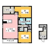 ウィステリア江戸橋の間取り
