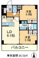 物件の間取り画像