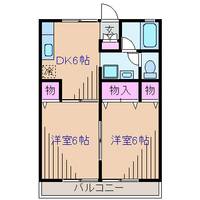 神奈川県横浜市港北区富士塚2(アパート)の賃貸物件の間取り