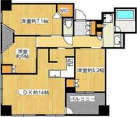 物件の間取り画像