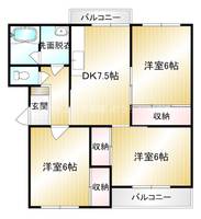 物件の間取り画像