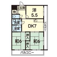 物件の間取り画像