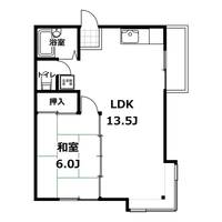 セゾンテルヌマNo.3の間取り