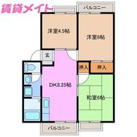 物件の間取り画像