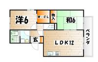 レスポワール赤坂B棟の間取り