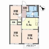 サンヒルズもみじヶ丘Aの間取り