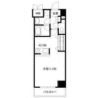 エルミタージュ原宿の間取り