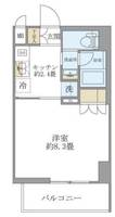 東京都墨田区両国3(マンション)の賃貸物件の間取り