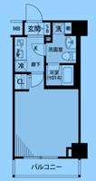 東京都江東区潮見2(マンション)の賃貸物件の間取り