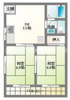 吉川ハイツの間取り