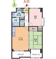 物件の間取り画像
