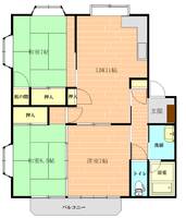 物件の間取り画像