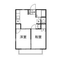 千葉県船橋市二宮1(マンション)の賃貸物件の間取り