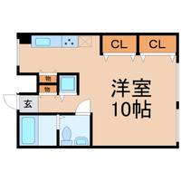 兵庫県西宮市上甲子園5(マンション)の賃貸物件の間取り