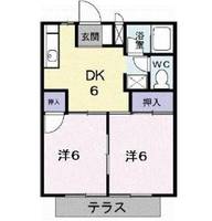 神奈川県相模原市緑区大島(アパート)の賃貸物件の間取り
