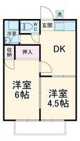 柏木第一ハイツの間取り