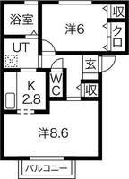 物件の間取り画像
