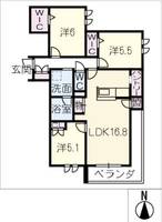 物件の間取り画像