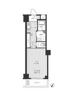 神奈川県横浜市神奈川区大口仲町(マンション)の賃貸物件の間取り
