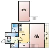 大阪府大阪市東淀川区西淡路5(マンション)の賃貸物件の間取り