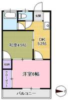 東京都府中市押立町1(マンション)の賃貸物件の間取り