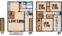 物件の間取り画像