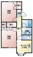 物件の間取り画像