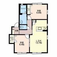 アンシャンテ Bの間取り