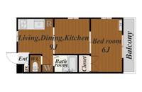 物件の間取り画像