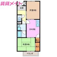 ベルテ・ユーキの間取り