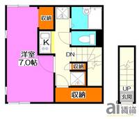 埼玉県ふじみ野市ふじみ野3(アパート)の賃貸物件の間取り